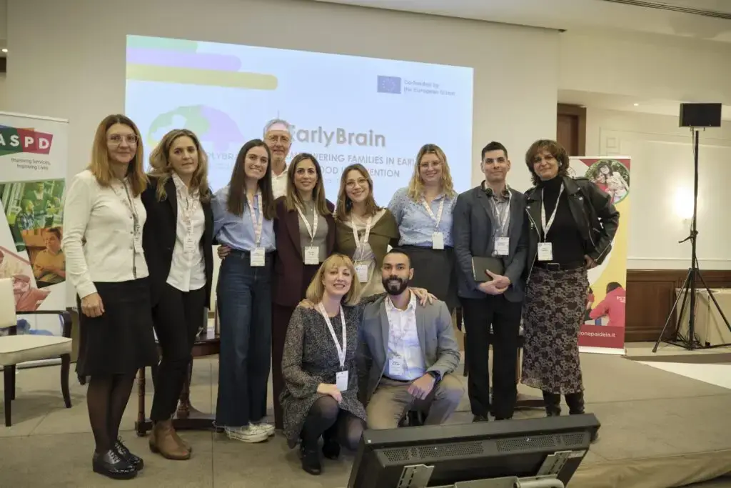 EarlyBrain partners and speakers at the event