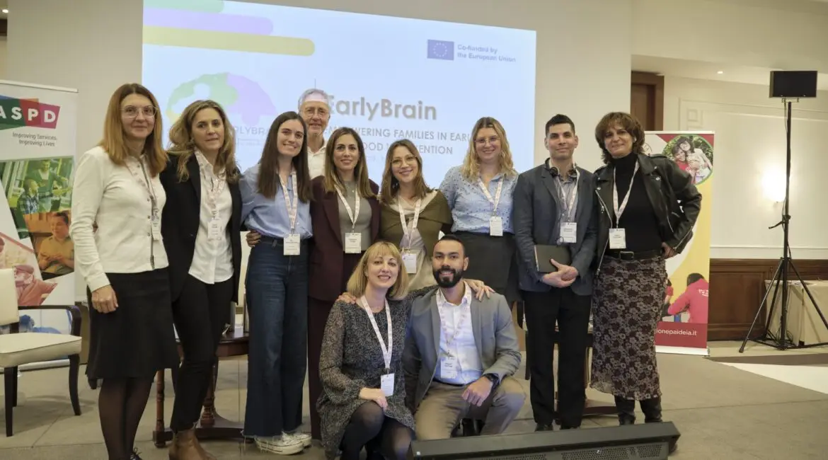 EarlyBrain partners and speakers at the event